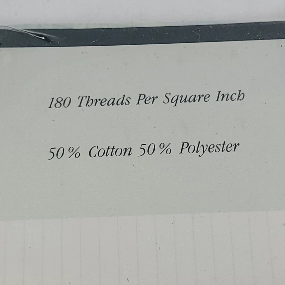 Vintage 1989 Revman Chiffon Queen Flat Sheet Floral Pastel Percale No-Iron USA
